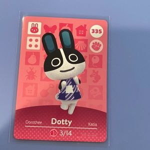 GENUINE ACNH amiibo for Dotty